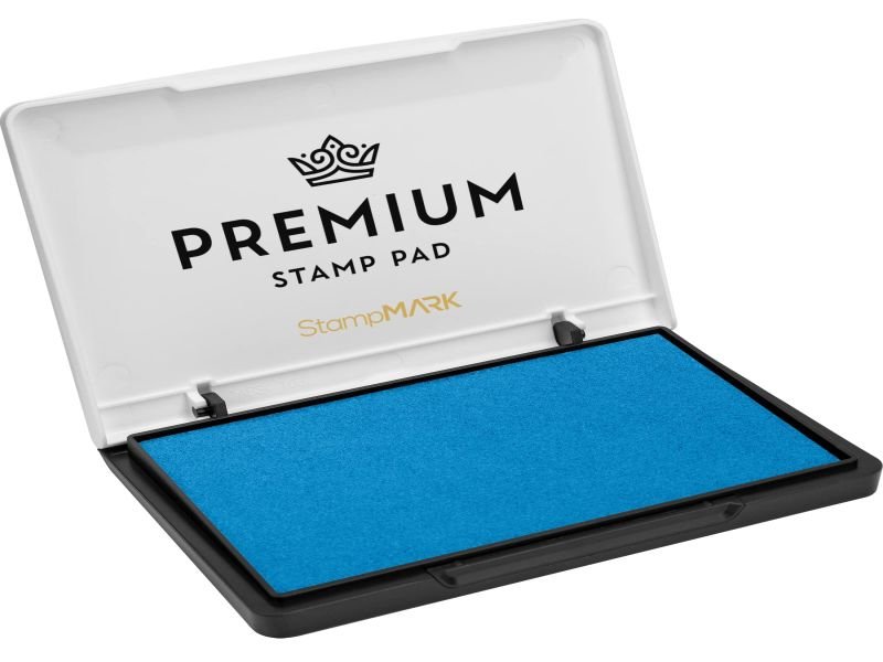 STAMP PAD MIDIUM SIZE BLUE COLOUR